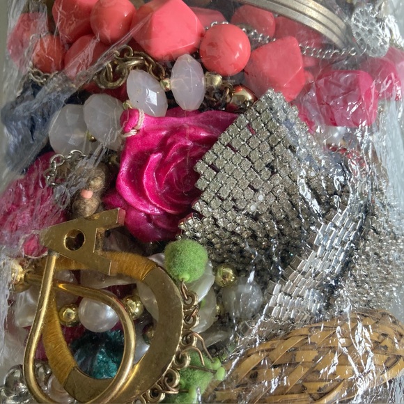 Other - 3lb+Mixed Costume crafters Jewelry Lot -  modern vintage